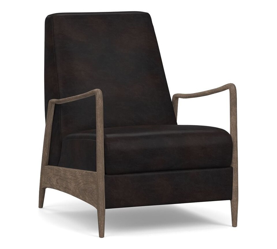 Fairview Leather Recliner Pottery Barn Australia